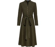 Jerseykleid mit Knopfleiste