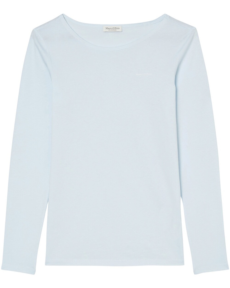 Marc O'Polo Damen Rundhals-Longsleeve
