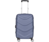 Arrow 2 4-Rollen Kabinentrolley 55 cm Handgepäckkoffer Violett
