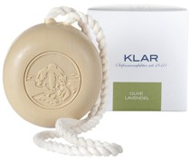Olive Lavendel Haar- und Körperseife mit Kordel 250 g