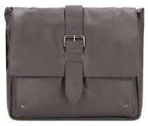 Neo Messenger Tasche Leder 33 cm Laptopfach Laptoptaschen Braun