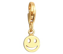 Charm Smiley Emoji Anhänger 925 Silber Charms & Kettenanhänger