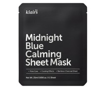 - Midnight Blue Calming Sheet Mask Tuchmasken