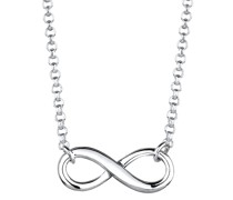 Halskette Choker Infinity Symbol Unendlichkeit 925 Silber Ketten