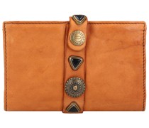 Geldbörse Leder 15 cm Portemonnaies Orange