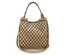 Schultertasche mit aufwendigem Laser-Cut Umhängetaschen