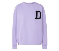Sweatshirt 'Uni D' Pullover & Strickjacken Violett