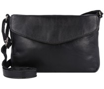 Soft Umhängetasche Leder 20 cm Umhängetaschen Schwarz
