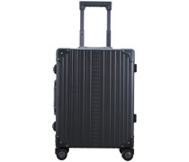Traveler Domestic 4-Rollen Kabinentrolley 55 cm Handgepäckkoffer Schwarz
