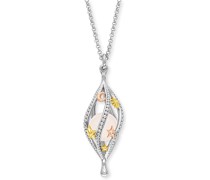 Kette 925er Silber, Farbstein Ketten