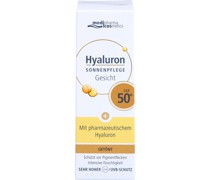 HYALURON SONNENPFLEGE Gesicht Creme LSF 50+ getönt Sonnenschutz 05 l