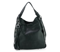 Handtasche mit dekorativen Nietenbesatz auf der Frontseite Umhängetaschen