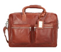 Handtasche Leder 41 cm Handtaschen Braun