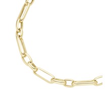Kette Gliederkette, gelb vergoldet, Silber 925 Ketten Gold