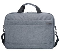 Basic Aktentasche 44 cm Laptopfach Laptoptaschen Grau