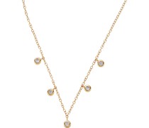-Kette 0 Zirkonia Gold 32015389 Charms & Kettenanhänger