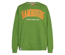 Sweatshirt 'Hambourg' Pullover & Strickjacken Grün