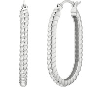 Creolen 925er Silber Ohrringe