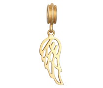 Charm Bead Anhänger Flügel Schutzsymbol 925 Silber Charms & Kettenanhänger
