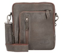 Wretch Umhängetasche Leder 22 cm Umhängetaschen Braun