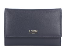 Evelyn Geldbörse RFID Leder 14,5 cm Portemonnaies Violett