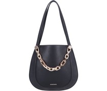 Arquette Schultertasche Leder 27,5 cm Handtaschen Violett