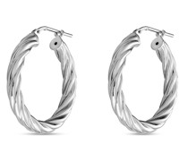 Creolen 925er Silber Ohrringe