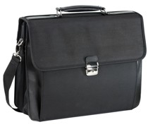 Basic Aktentasche 41 cm Laptopfach Laptoptaschen Schwarz