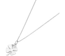 Kette Kleeblatt, Karte, Silber 925 Ketten