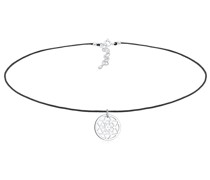 Halskette Choker Ornament Trend Band 925 Silber Ketten