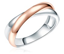 Ring Sterling Silber silber/roségold Ringe