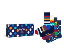 Socken '4-Pack Multi-Color Socks Gift Set' Geschenksets Weiss