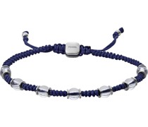 -Armband Perlon/Nylon, Edelstahl Glasstein One Size 88525779 Armbänder & Armreife
