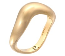 Ring Organic Wellen Trend 925 Silber Ringe