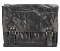 Pretty Fly Umhängetasche Leder 32 cm Umhängetaschen Schwarz