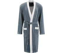 Bademantel Kimono Tommaso flanell - 740 Bademäntel Weiss