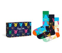Socken '3-Pack Mixed Dog Socks Gift Set' Geschenksets Weiss