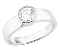 Ring für, Sterling Silber 925, Zirkonia (synth.) Ringe Weiss