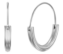 Creolen Sterling Silber in Ohrringe