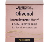 OLIVENÖL INTENSIVCREME Rose Nachtcreme Anti-Aging-Gesichtspflege 05 l