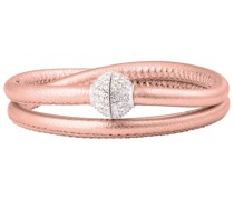 Armband Leder roségold Armbänder & Armreife