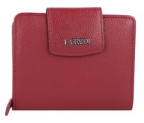Maranello Geldbörse Leder 12,5 cm Portemonnaies Rot
