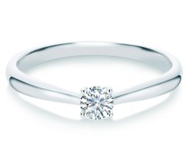 Diamant-Ring Sterling Silber Diamant in Ringe