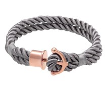 Armband Anker Maritim Nylon Bändchen 925er Silber Armbänder & Armreife