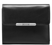 Helena Geldbörse Leder 12 cm Portemonnaies Schwarz