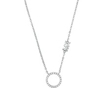 mk necklace silver