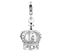 Charm Kronen Symbol Anhänger König Royal 925 Silber Charms & Kettenanhänger