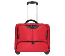 2-Rollen Businesstrolley 43 cm Laptopfach Koffer & Trolleys Rot