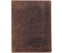 Evan Geldbörse Leder 10 cm Portemonnaies Braun