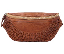 Gürteltasche Leder 27 cm Bauchtaschen Braun
